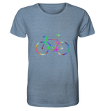 Fixie No. 2 bunt - Organic Shirt (meliert)