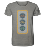 Fahrradampel 02 - Organic Shirt (meliert)