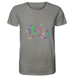 Fixie No. 2 bunt - Organic Shirt (meliert)