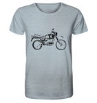 R 100 GS Black No.1 - Organic Shirt (meliert)