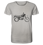 R 100 GS Black No.1 - Organic Shirt (meliert)