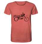 R 100 GS Black No.1 - Organic Shirt (meliert)