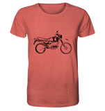 R 100 GS Black No.1 - Organic Shirt (meliert)