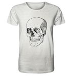 Totenkopf Black No.1 - Organic Shirt (meliert), uni