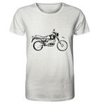 R 100 GS Black No.1 - Organic Shirt (meliert)