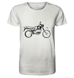 R 100 GS Black No.1 - Organic Shirt (meliert)