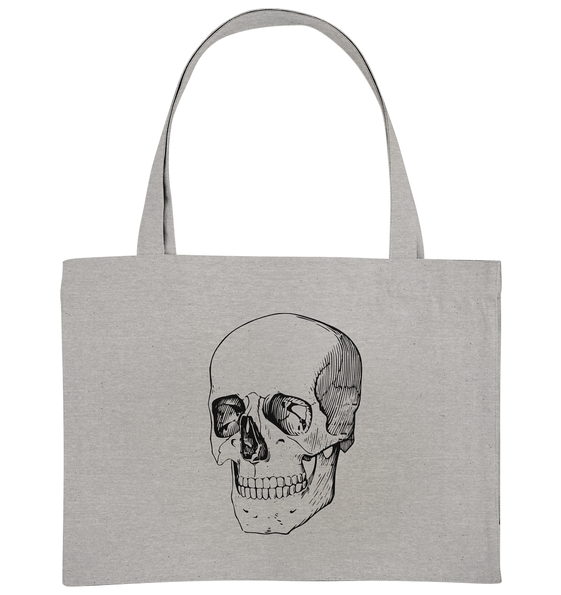 Totenkopf Black No.1 - Organic Shopping-Bag, uni