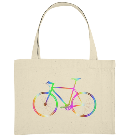 Fixie No. 2 bunt - Organic Shopping-Bag