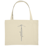 Rennrad Single Speed No. 2 - Organic Shopping-Bag